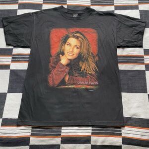 Vintage 1996 Shania Twain Country Music Tour T-Shirt Polygram XL Made in USA